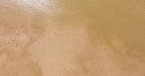 Aerial view of sea pattern Vídeo Stock 86419125