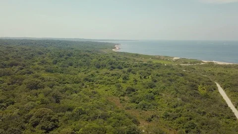 Aerial view of the seaside 動画素材 93978717
