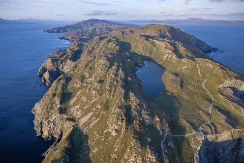 Aerial view of Sheep's Head Peninsula. Fotos Stock