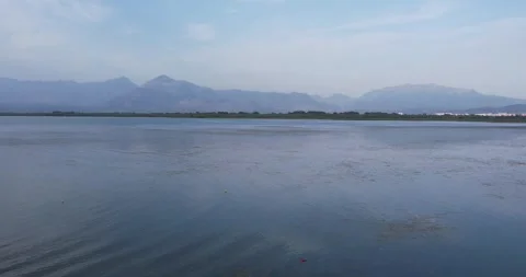 Aerial view of shkoder, Albania. Stock Footage 314747876