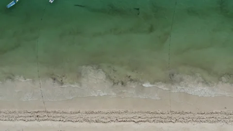 Aerial view of shoreline 스톡 동영상 138648262