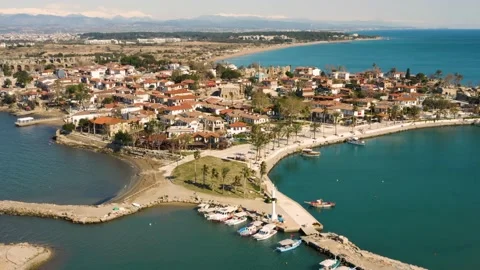 Aerial view of Side Stock Footage 172167968