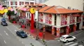 Aerial View of Singapore, Bird Eye View of China Town, Skyscrapers, Holiday HD Footage