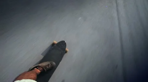 Aerial view skating Stock Footage 20487853