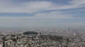 Aerial View Skyline, Downtown Busy City, California, San Francisco Bay HD Footage