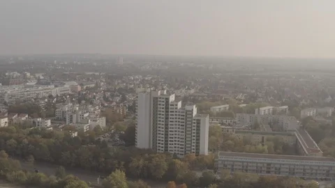 Aerial View of an skyscraper Stock-Footage 97757157