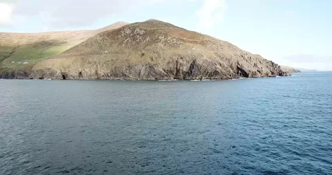 An Aerial View of Slea Head on the Ring of Kerry County Kerry Ireland 1 Stock Footage 108519135