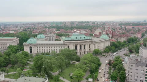Aerial view Sofia Bulgaria. Stock Footage 157978212