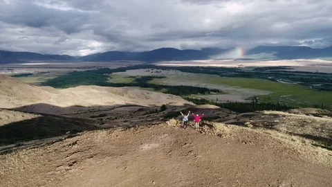Aerial View of Solar Panel 4k slow motion aerial shot. Stock Footage 79711404