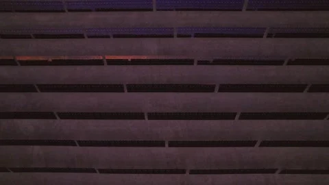 Aerial view of solar panels during sunset in Nevada state. Stock Footage 220162434