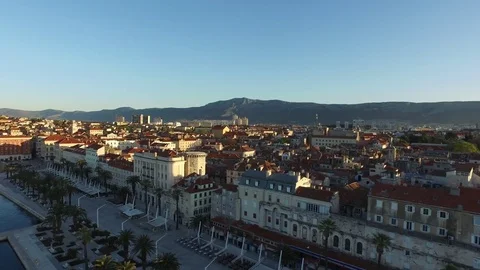 Aerial view of Split in 4K 스톡 동영상 69818836