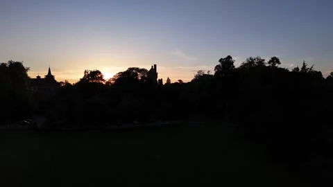 Aerial View of St Albans Stock Footage 311476221