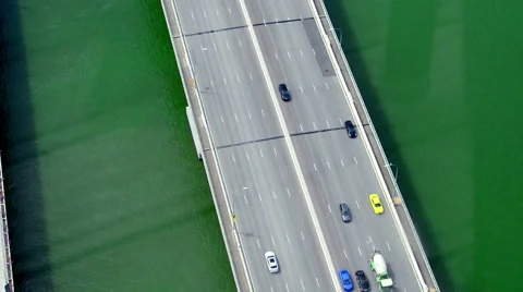 Aerial view of the Stack Interchange 動画素材 66607498