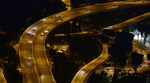 Aerial view of the Stack Interchange 動画素材 66653186