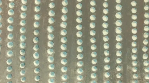 Aerial view stack of salt harvesting in salt farm thailand 스톡 동영상 61669783