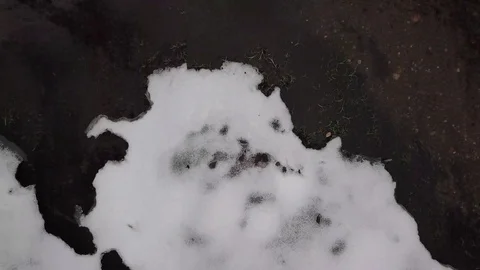 Aerial view of stream Stock Footage 89455581