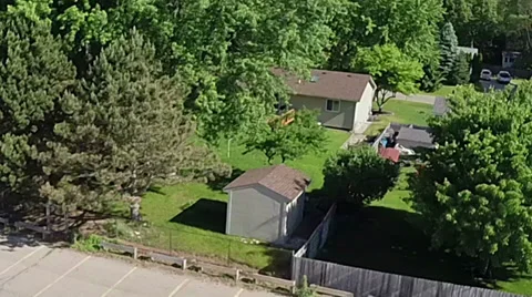 Aerial view of the subdivision Stock Footage 39412280