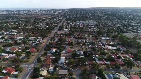 Aerial view of a suburbs Stock Footage 88622040