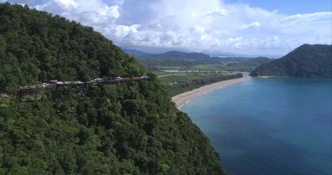 Aerial view of Sumatra. Stock Footage 102847862