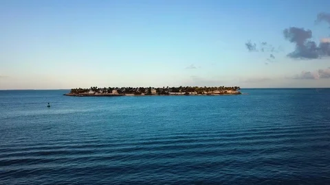 Aerial View of Sunset Key 스톡 동영상 87192748