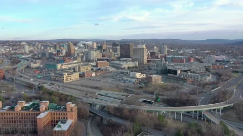 Aerial View of Syracuse NY 動画素材 174895116