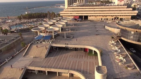Aerial view of Tel Aviv Video stock 71025305