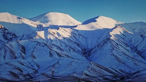 Aerial view of the terrain in Mountain Range Nature Reserve Stock Footage 324992691