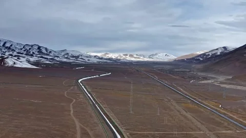 Aerial view of the terrain in Mountain Range Nature Reserve Stock Footage 324995560