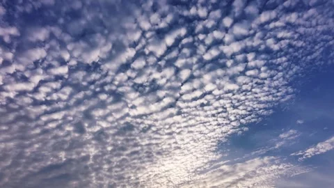 Aerial View Tilting Down From Dragon Scale Sky to Countryside Canal at Dawn Stock Footage 344838028