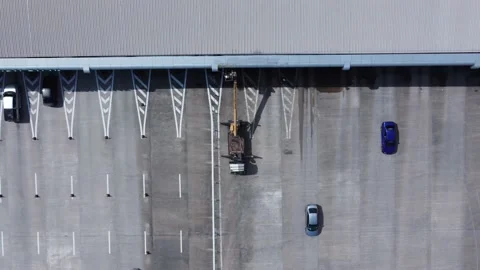 Aerial View of Toll System in HD | 4K Vídeo Stock 199109287