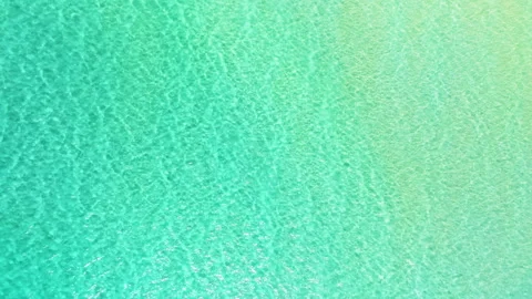 Aerial view Top down waves sea surface view nature ocean waves background Stock Footage 340466345