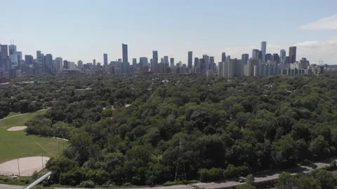 Aerial View of Toronto Stock Footage 143166738