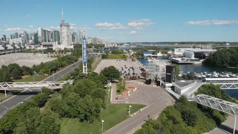 Aerial view of Toronto Stock Footage 143217337