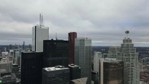 Aerial view of Toronto Stock Footage 146622107