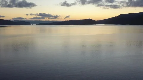 Aerial View of Tranquil Bay in Remote Part of Raja Ampat 動画素材 126335988