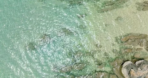 Aerial view of Tropical beach. Stock Footage 342537810