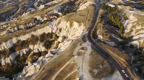Aerial view Turkey Stock Footage 55644733