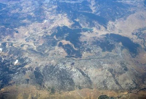 Aerial view ,Turkey. Stock Photos