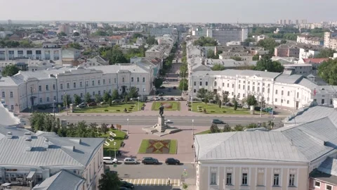 Aerial view of Tver Stock Footage 156297200