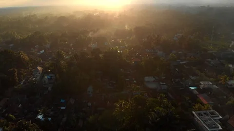 Aerial view of Ubud Stock Footage 108219317