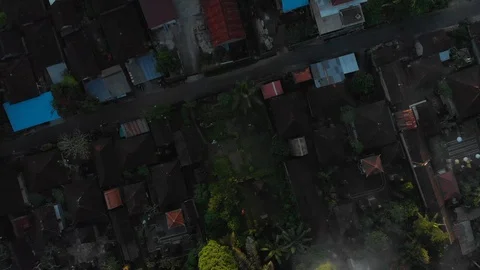 Aerial view of Ubud Stock Footage 108219340
