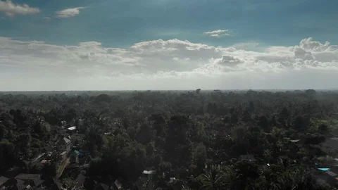 Aerial view of Ubud Stock Footage 108227543