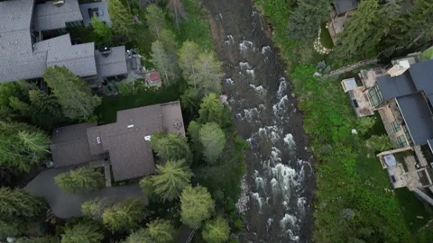 Aerial View of Vail Coronado Stock Footage 244674370