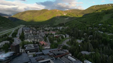 Aerial View of Vail Coronado Stock Footage 244675296