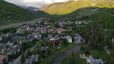 Aerial View of Vail Coronado Video stock 244676787