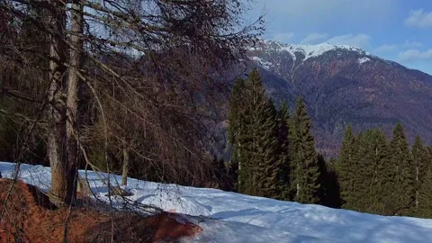Aerial view of the valley. Stock Footage 130251336