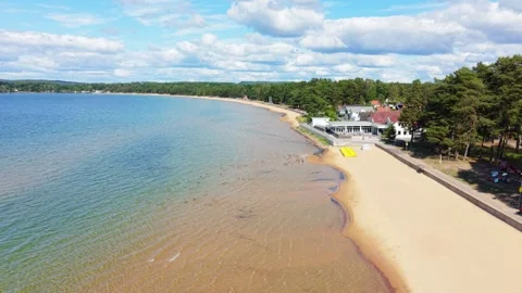Aerial View of Varamon Beach Stock-Footage 315536860
