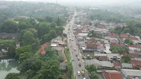 Aerial view of vechiles 2 Video stock 292147052