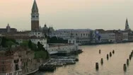 Aerial View Of Venice Stock Footage