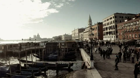 Aerial view of Venice Stock Footage 47599027